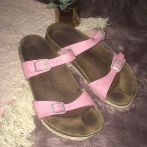 Birkenstock Pink Sandals Two Strap